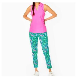 Lilly Pulitzer 	Blue Horizon Par Fection Golf pants. Brand new with tags! Size 6